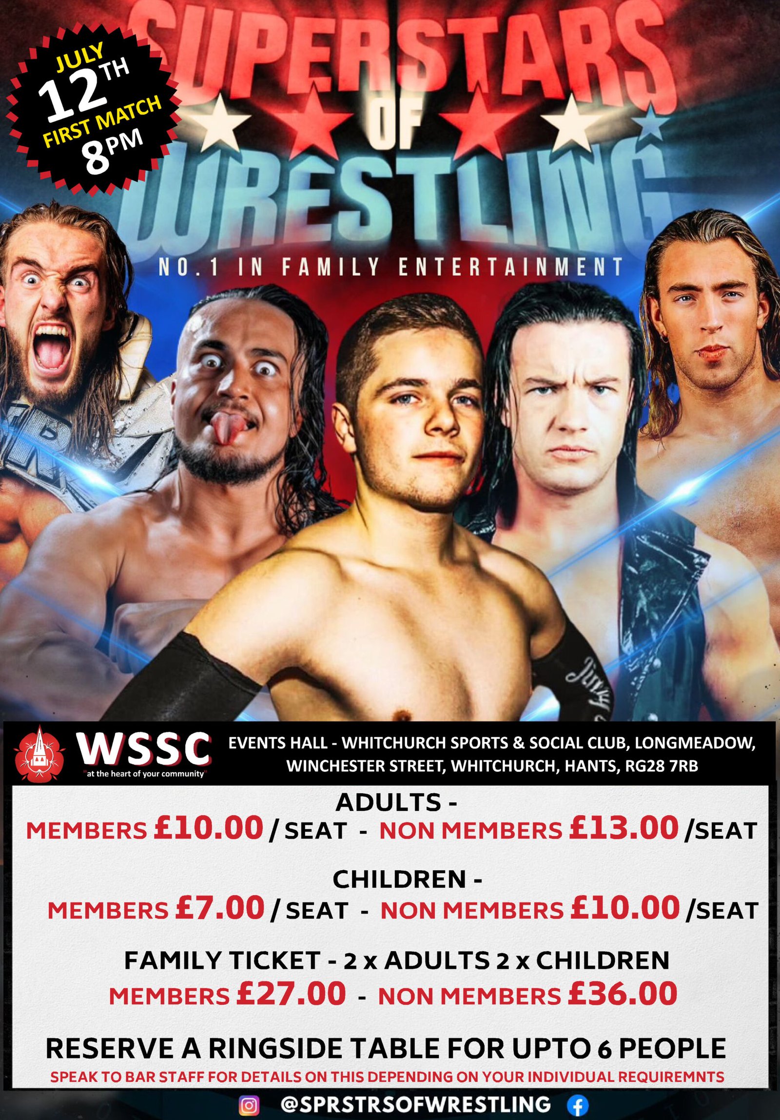 Superstars of Wrestling Whitchurch Club