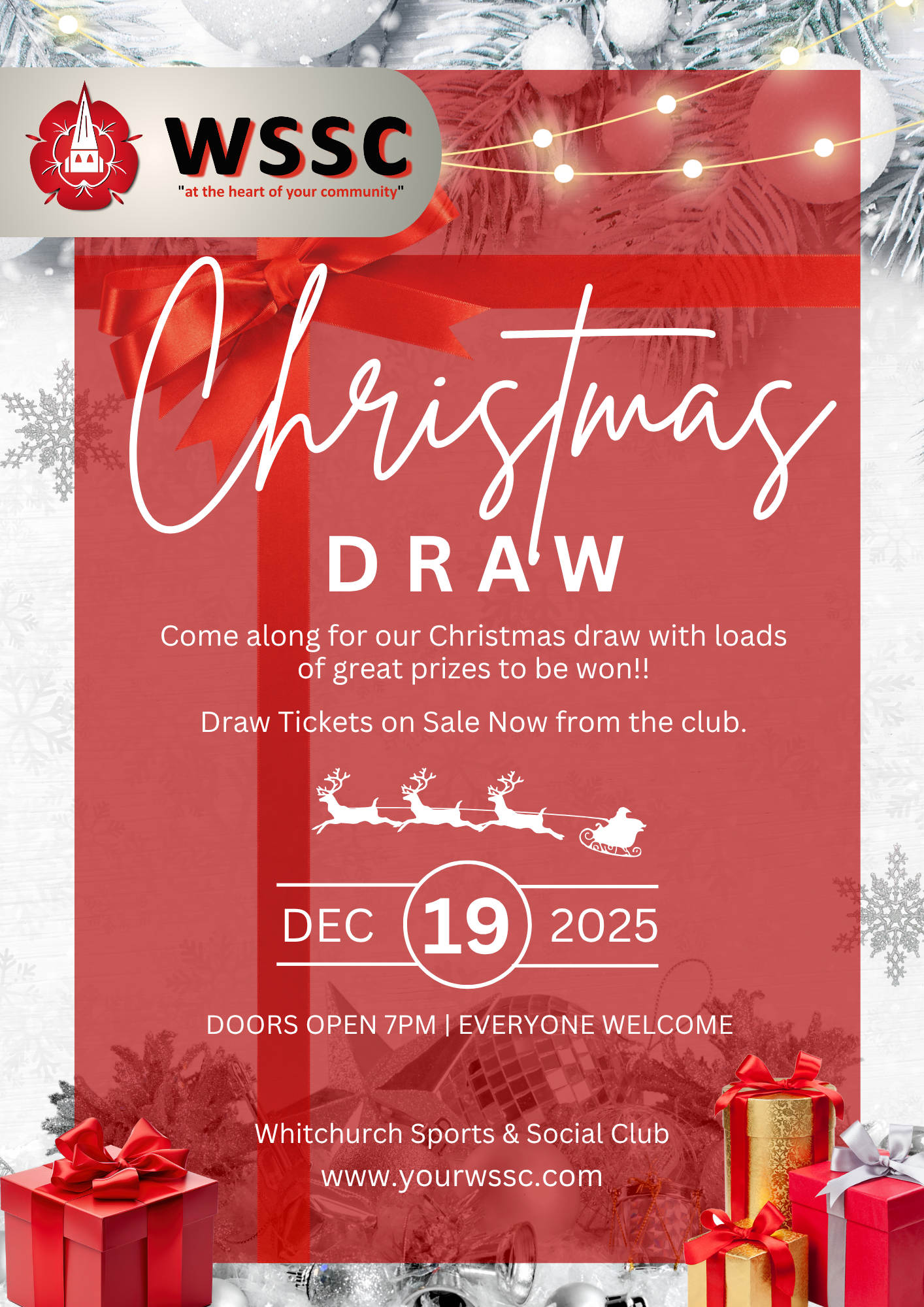 WSSC Christmas Draw 2025