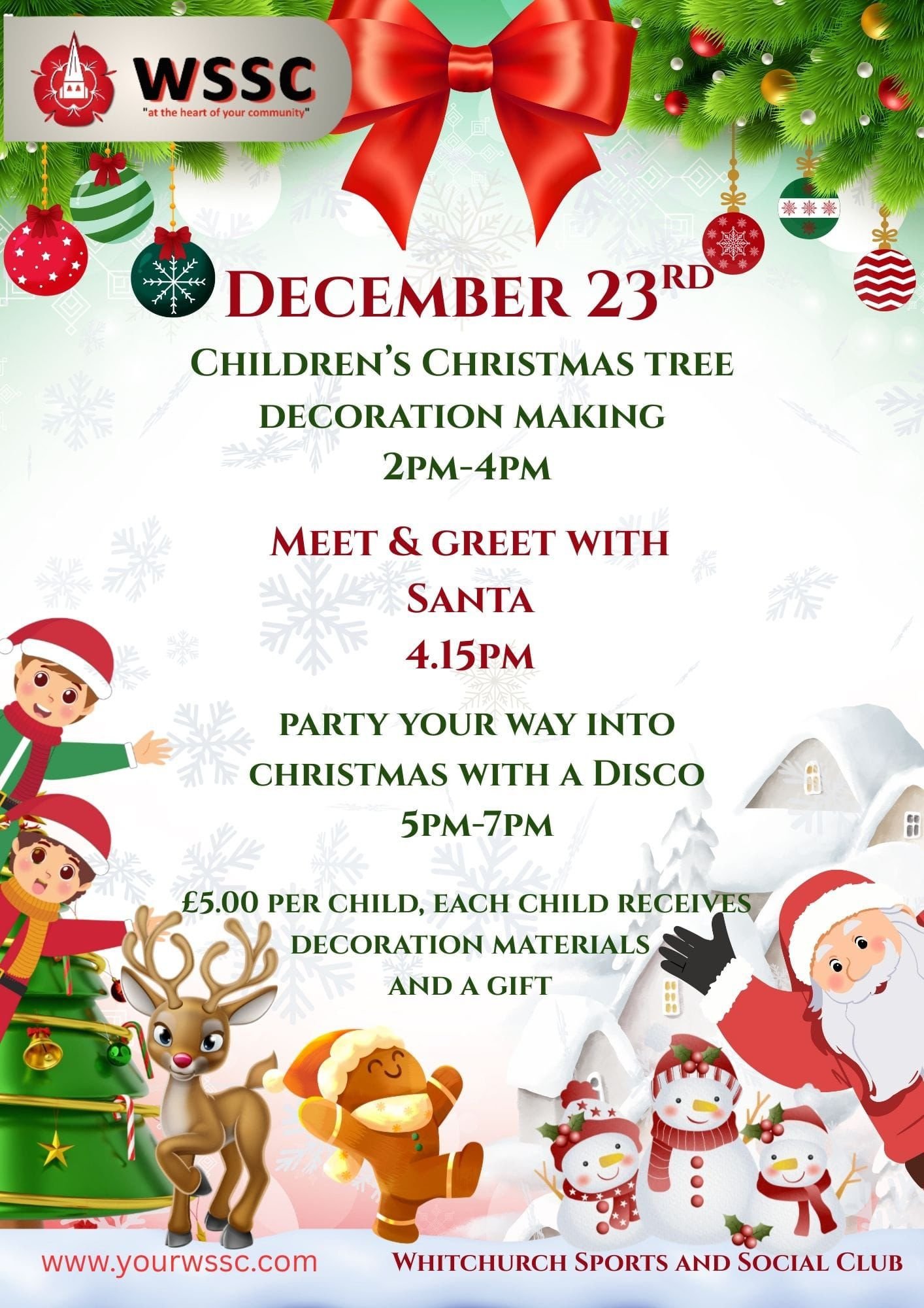 Decoration making 23rd December