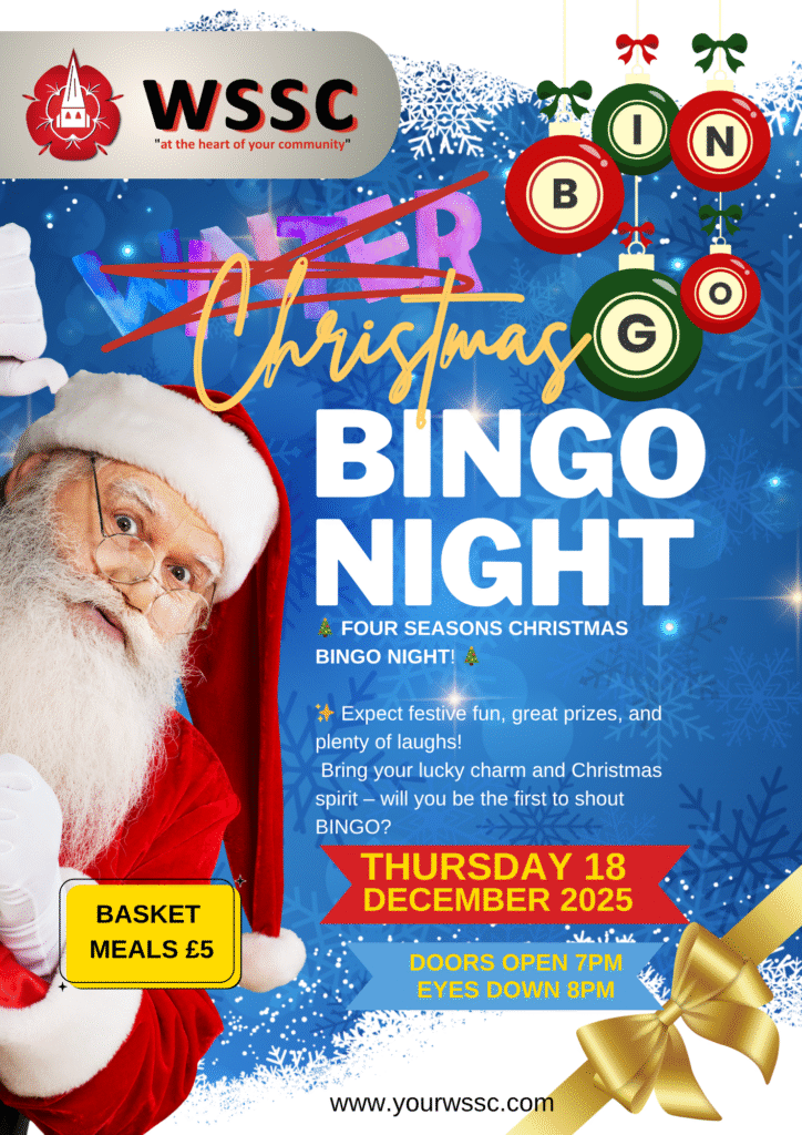 Winter Bingo 2025 at WSSC -Full Festive Events Lineup