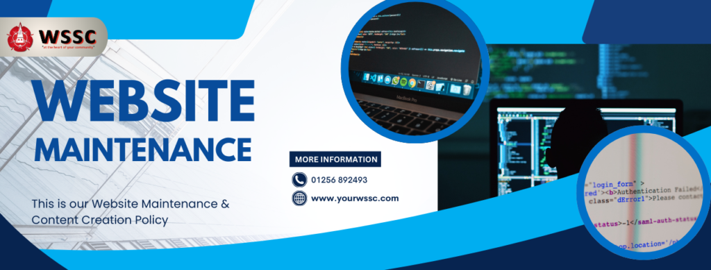 Website Maintenance & Content Creation Policy