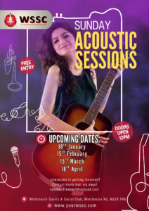 Acoustic Sessions at Whitchurch Club