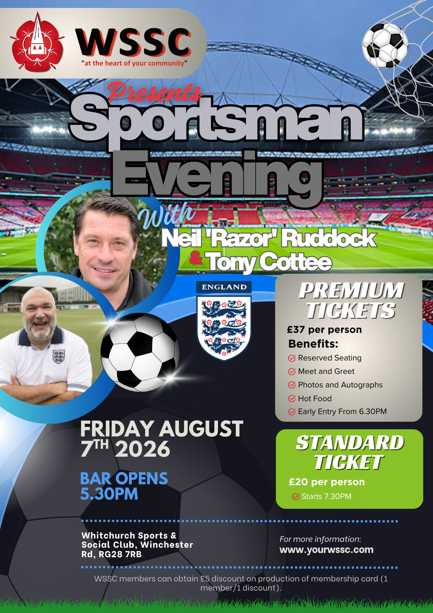 Sportsman Evening @ WSSC
