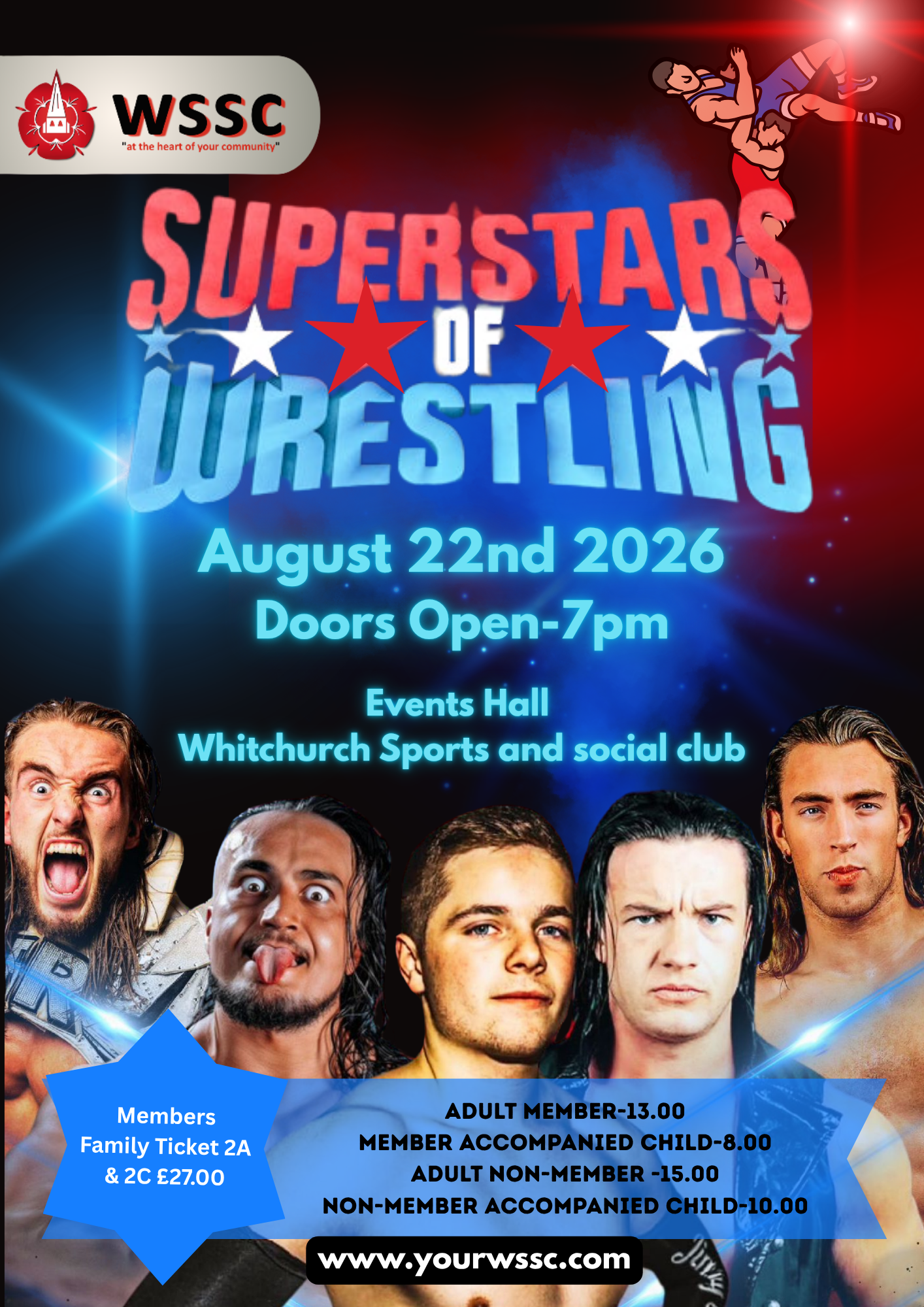 wrestling superstars @ WSSC
