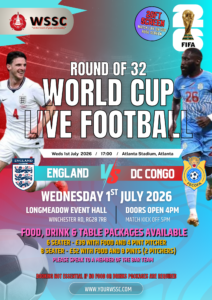 England vs DC Congo @ WSSC