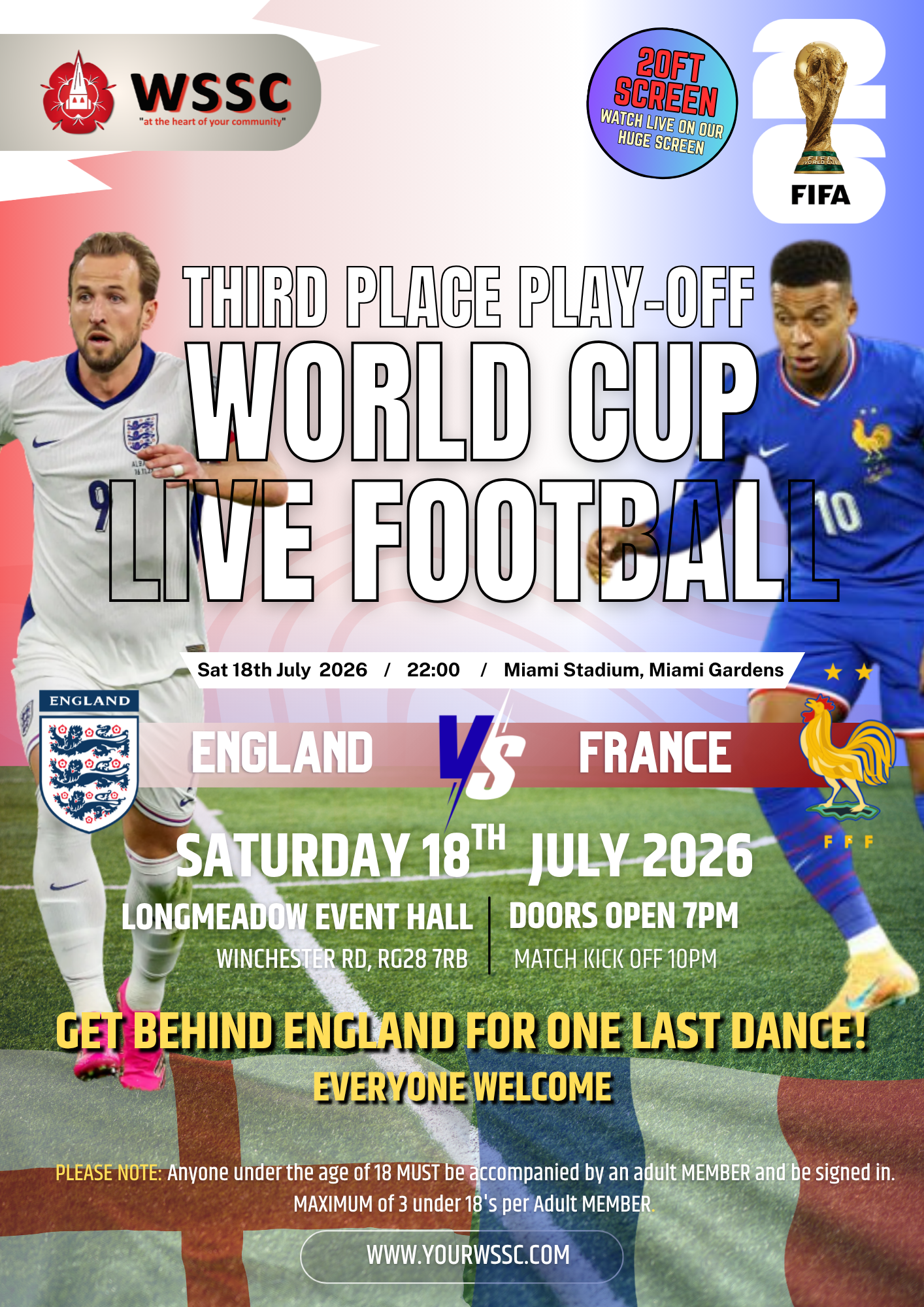 England vs France @ WSSC