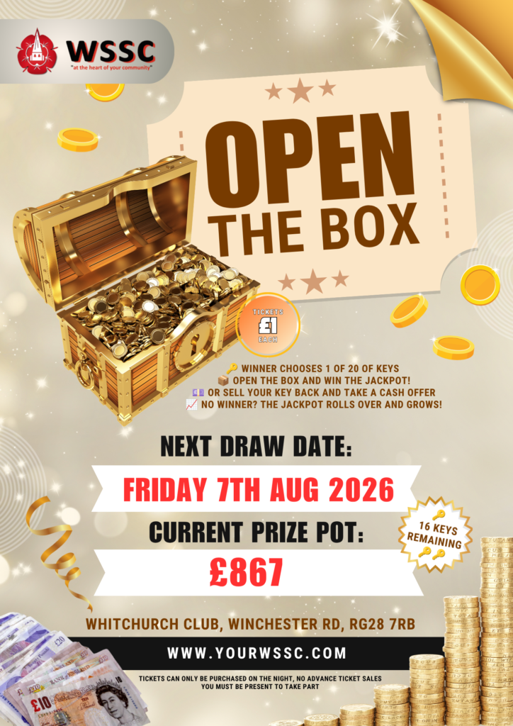 Open the Box 7th Aug at WSSC