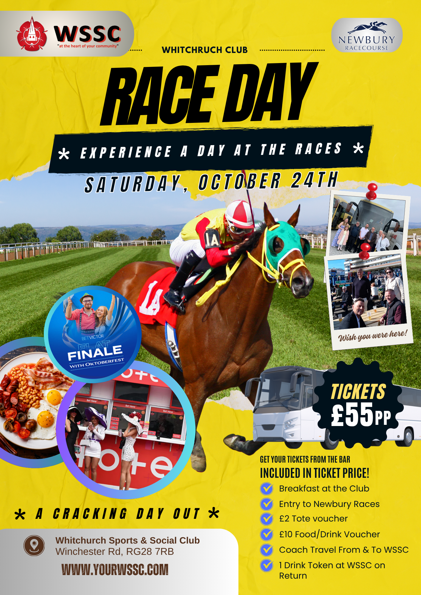 Newbury Raceday with WSSC